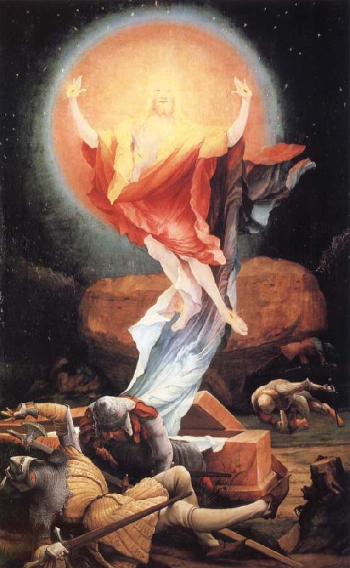 Matthias Grunewald The Resurrection,from the isenheim altarpiece oil painting image